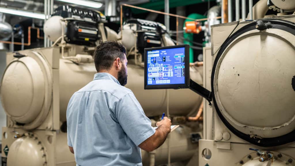 Service On A Chiller Service On A Chiller