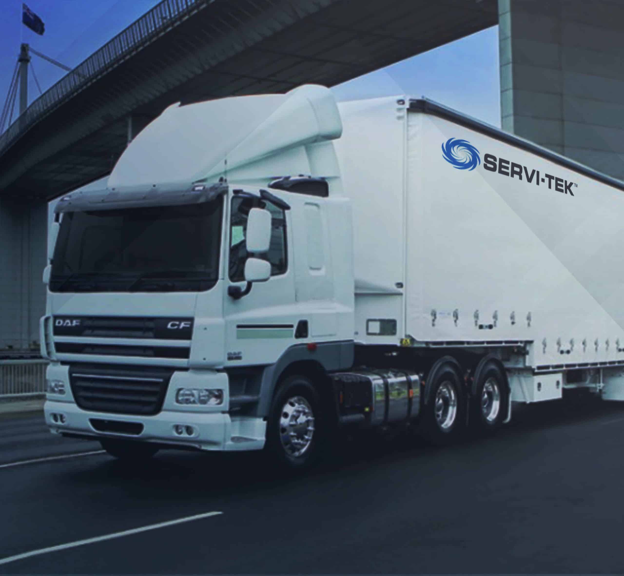 lorry-servitek Servi-Tek Facility Solutions Trailer
