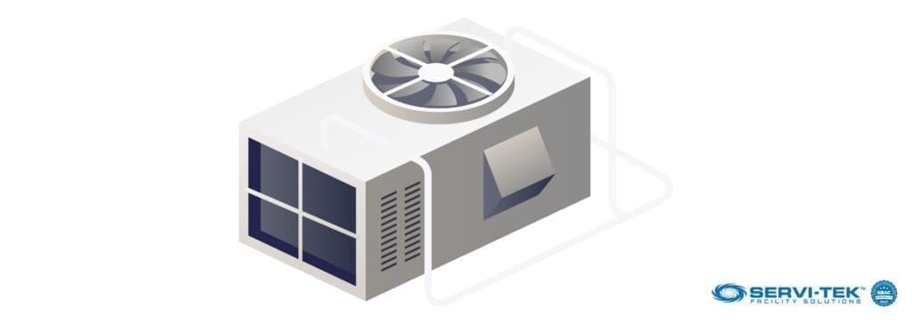 The air handler unit or the air handler room The air handler unit or the air handler room