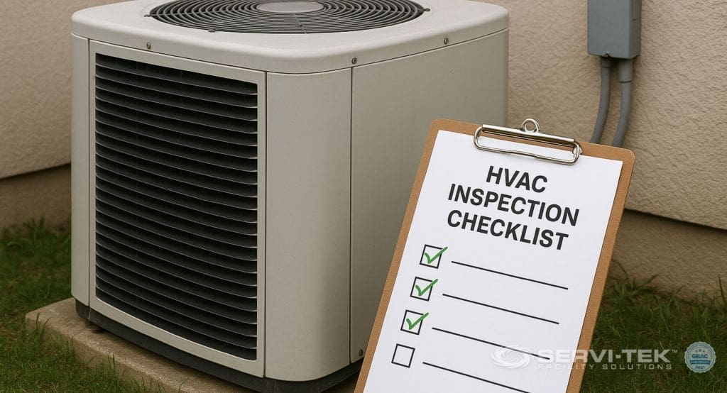 Post-Summer HVAC Inspection Checklist Post-Summer HVAC Inspection Checklist